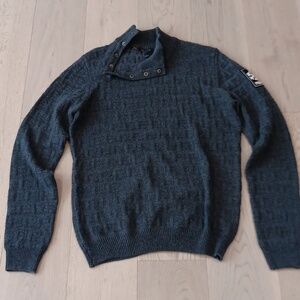 FENDI Wool Zucca Sweater Size M